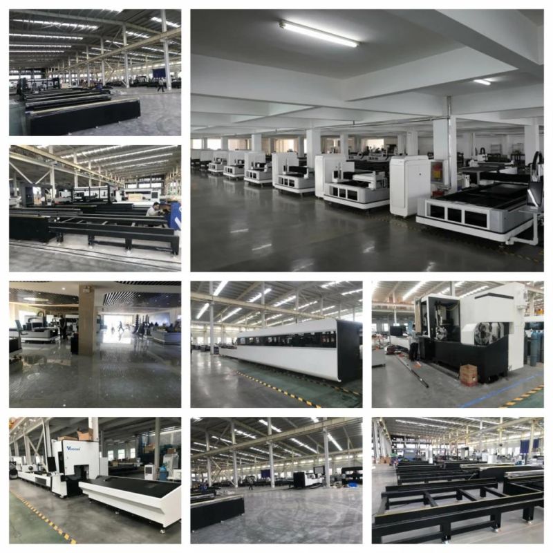 4000W Fiber Laser Cutting Machine Metal Sheet Cutting with Exchange Table&Full Cover Overseas Service 3 Years Free Warranty