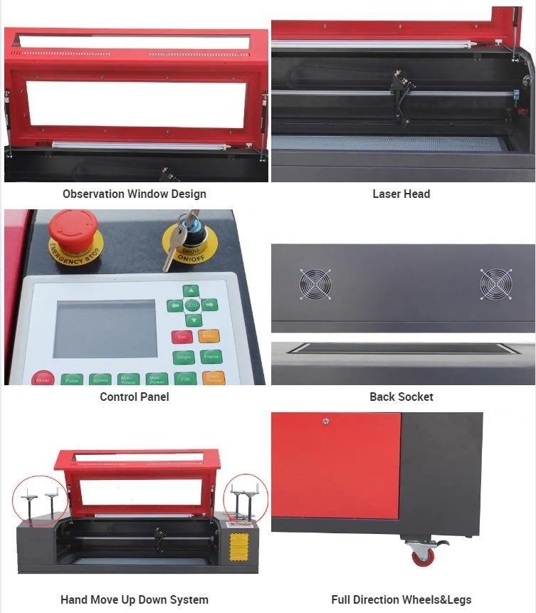1060 Separate Stone Laser Engraving Machine for Marble