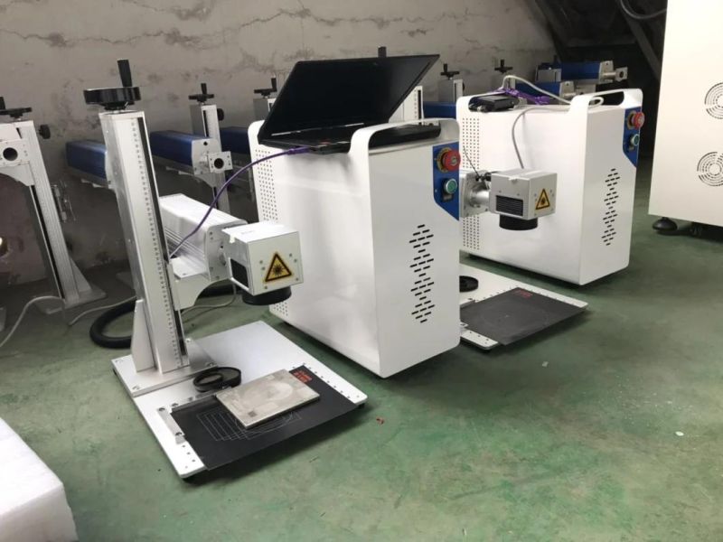 Marking Multi-Color Fiber Laser Marking Machine for Metal Like Aluminum and Haed Plastic