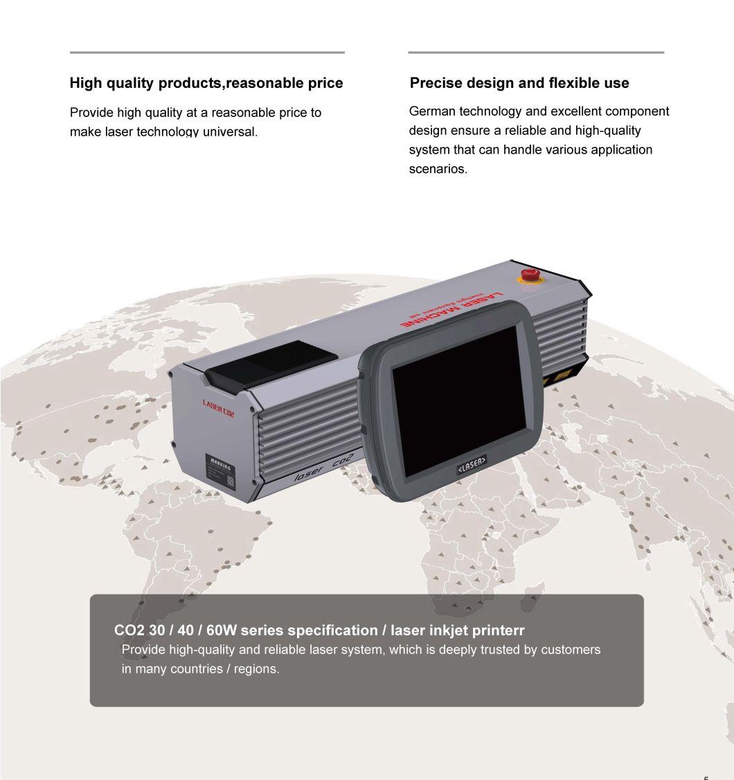 CO2 Laser Date and Batch Code Printer