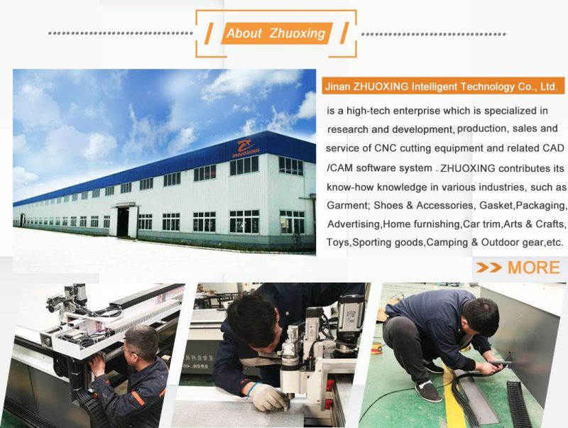 Auto Feeding Garment Textile CNC Vibration Round Knife Cutter Machine in Cloth 1800*2500mm PU Paper Auto Feeding Round Knife Cutting Machine Price