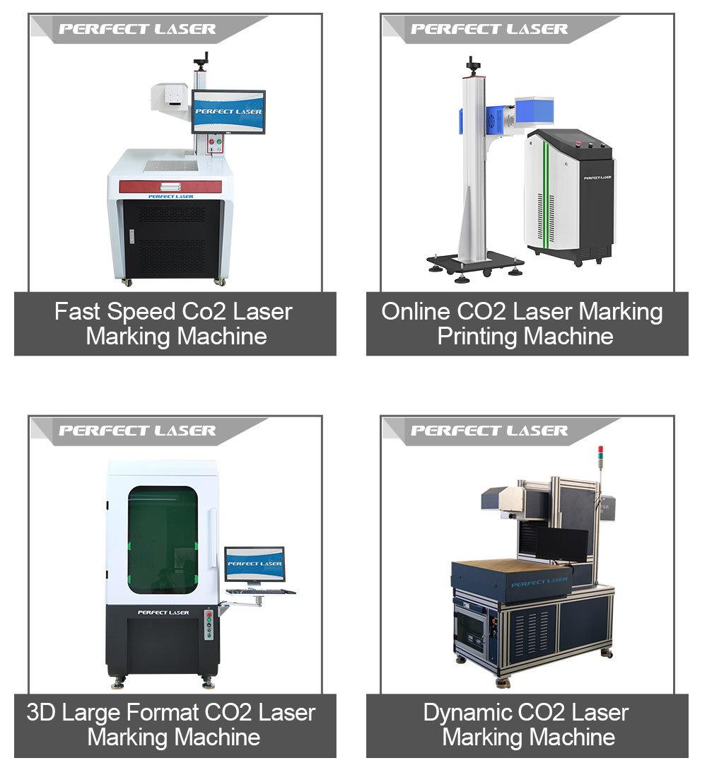 CO2 Automatic Textile Laser Marking Machine for Plastic Bottle