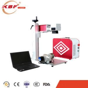 30W Qr Code Small Portable Metal Fiber Laser Marker for Metal Hardware