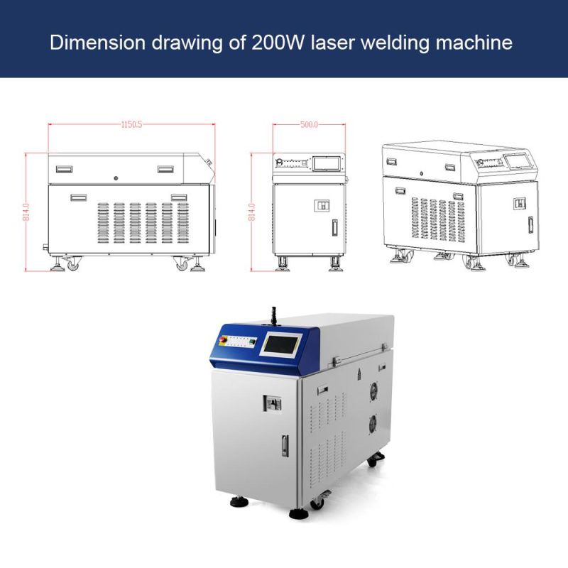 200W Without Internal Circulation Automatic Laser Welding Machine