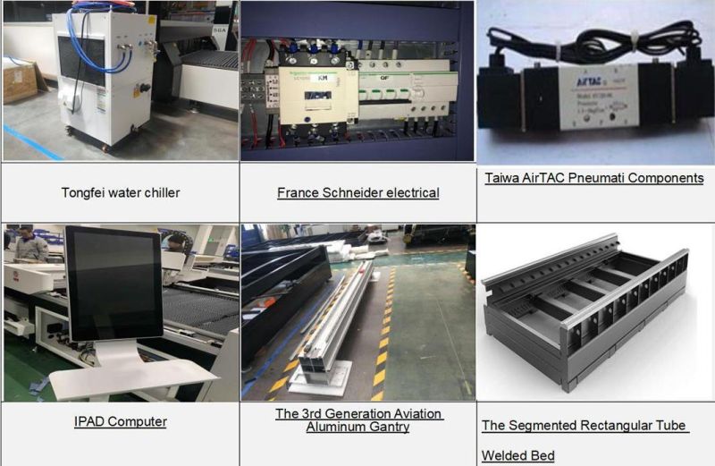 1325 1530 6090 Fiber Laser Cutting Machine for Sale