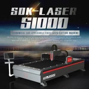 2021 Aluminum Carbon Stainless Steel CNC Metal Fiber Laser Cutting Machine with Factory Cheap Price