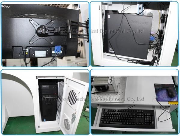 30W Large Diameter Metal Tube Fiber Laser Marking Machine with Roller Rotary