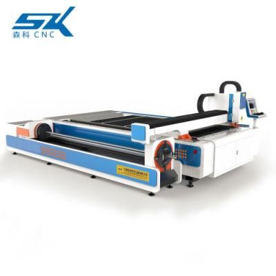 Plates and Pipes Fiber Laser Cutter CNC Sheet Metal Fiber Laser Cutting Tube Machine 1000W Laser Cutting Machine