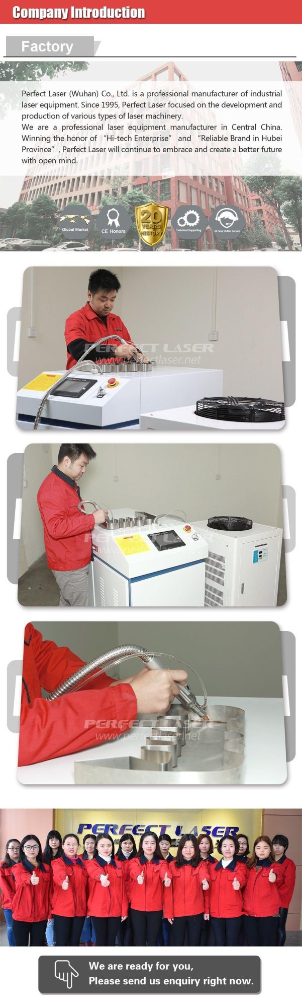 Handheld 1000W 1500W 2000W Metal Fiber Laser Welding Machine