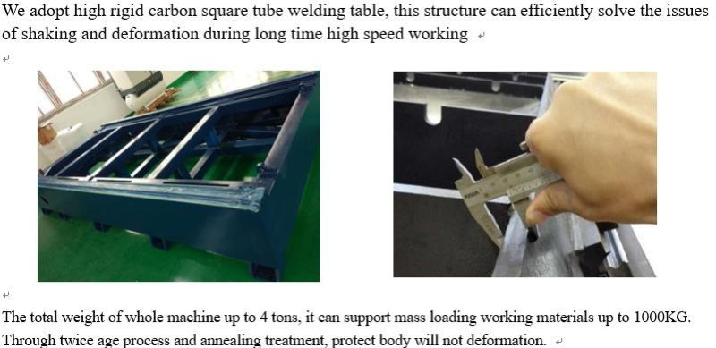 Big Size 1500*3000mm Laser Cutter Machine for Metal