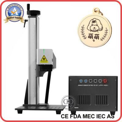 20W 30W 50W Permanent Metal Logo Engraving Printing Machinery