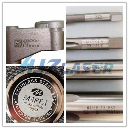 3D Color Printed Fiber Laser Marking Machine for Metal/Plastic/Tag/Key Chains/Pen