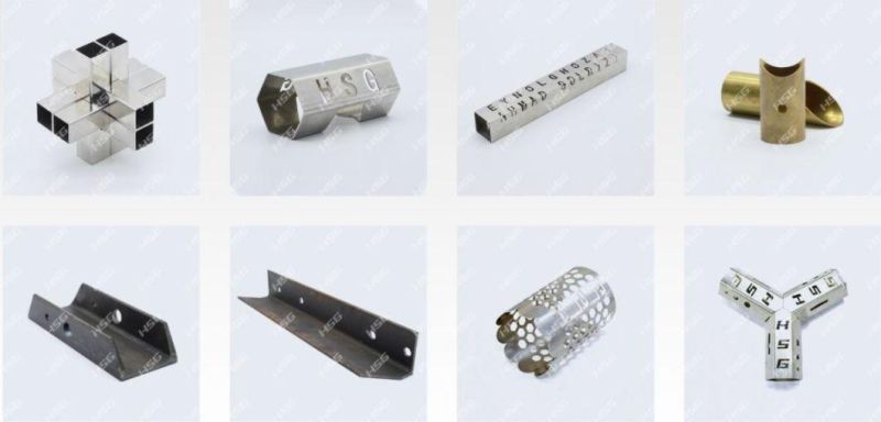 Triangular Tubes L and C-Shaped Pipes CNC Fiber Laser Cutting Machines for Mild Steel Stainless Steel Aluminum Iron Copper