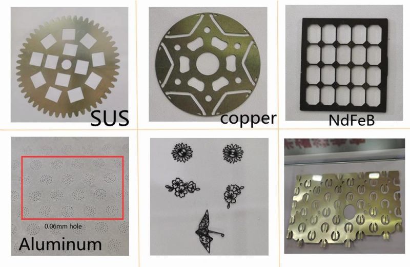Fy6050 CNC Laser Metal Cutting Machine Feiyue Industrial Jewelry Machinery Equipment Copper Titanium Aluminum Sheet Fiber laser Cutting Machines