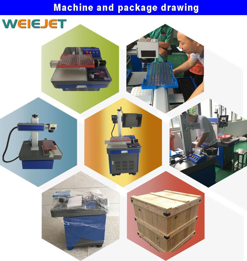 Intelligent Fiber Laser Machine/Equipment Laser Marking/Printing/Engraving Machine for Medals