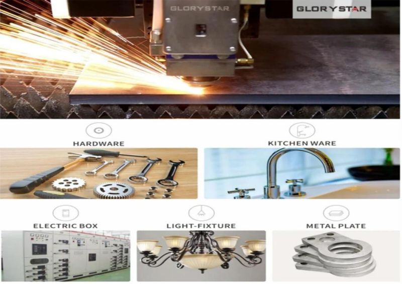 High Efficiency High Power Fiber Laser Metal Cutting Machine