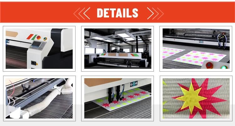 Laser Cutter Textile Rolling Fabric Pattern Cutting Machine