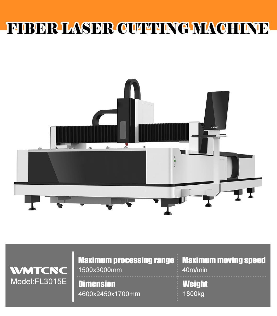 Economical Fiber Laser Cutting Machine FL3015E with High Precision