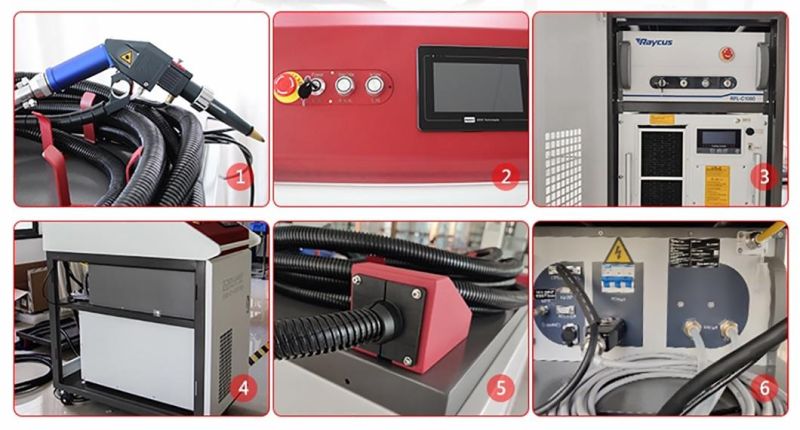 1000W Continuous Hand Held Laser Welding Machine for Steel Chair Leg