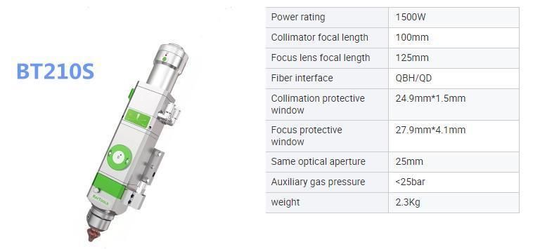 Online Sale Raytools Auto Focusing Fiber Laser Cutting Head Bm111 /Bm109