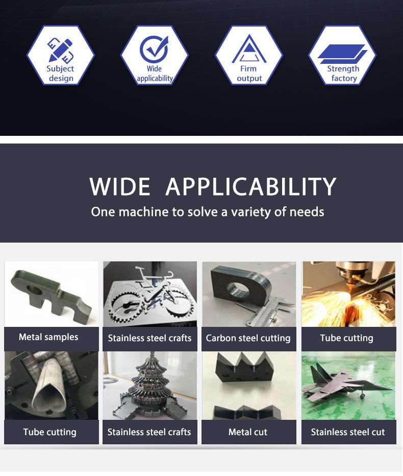 1000W Manufacturing High Power Fiber Laser Cutter Industry Machine