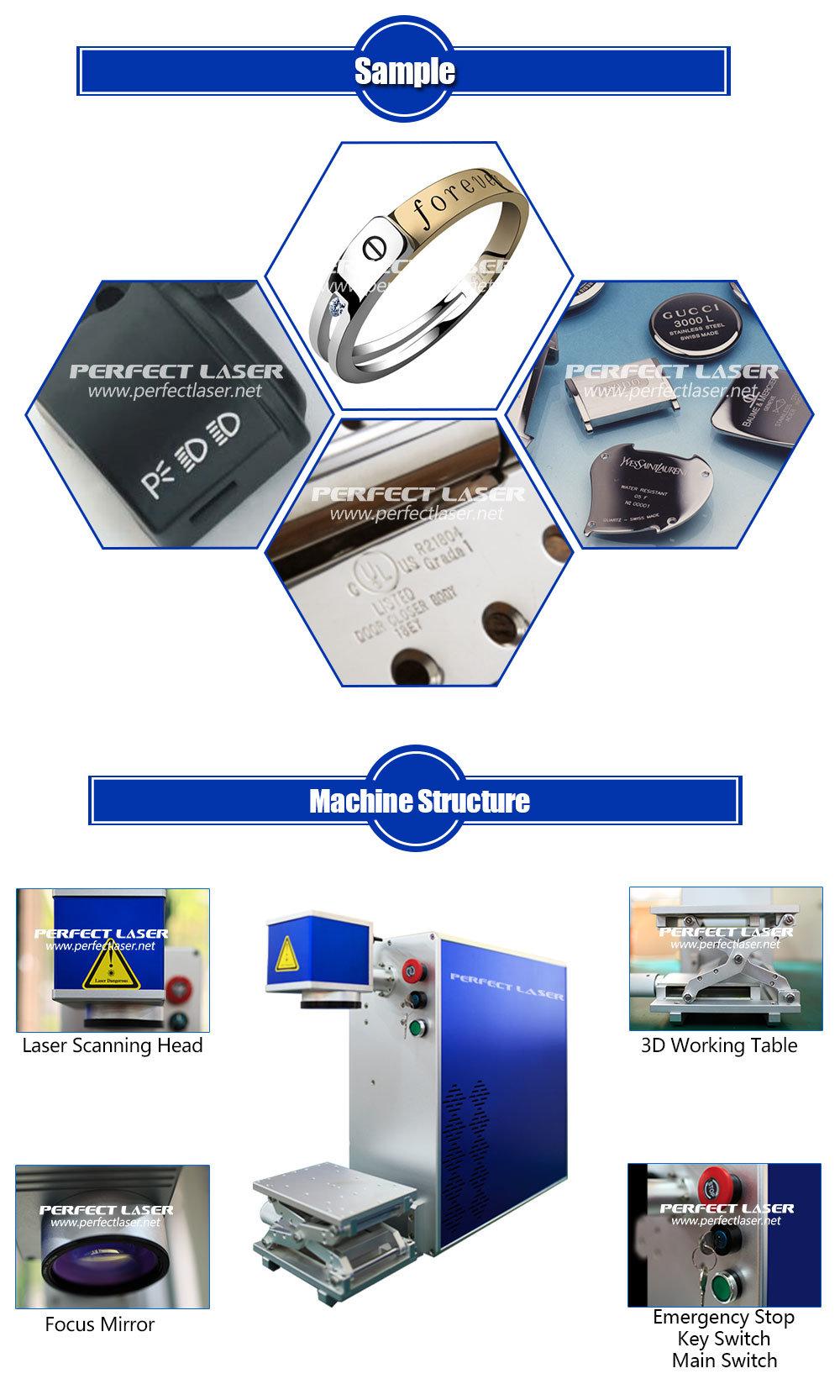 Desktop Handheld Raycus Fiber Laser Marking Machine