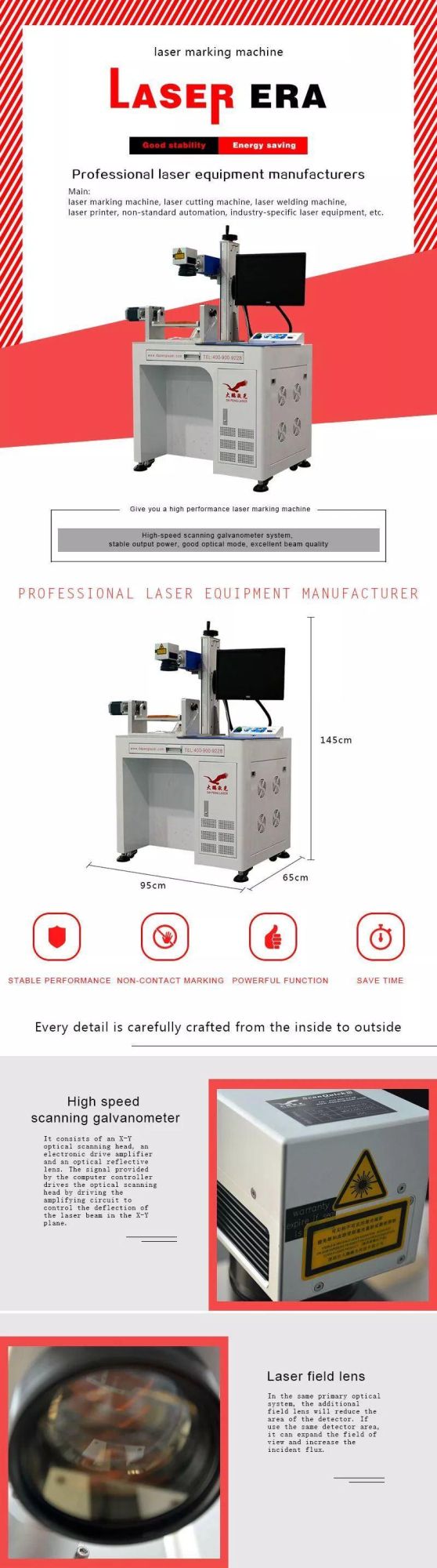 Drone Flipping Laser Marking Machine