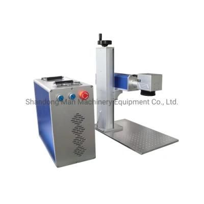 Mini 20W 30W 50W LED Bulb Logo Metal Fiber Laser Marking Machine for Sale