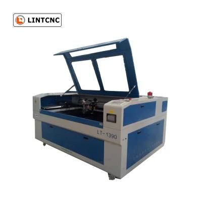 300W Steel Cutter CO2 Metal Non-Metal Laser Cuttting Machine 1390 with Two Heads