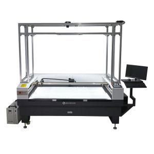 CCD Video Camera Label Laser Cutting Machine for Trademark