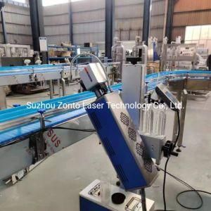 Juice Filling Line Bottle Date Coding Printing Laser Marking Machine