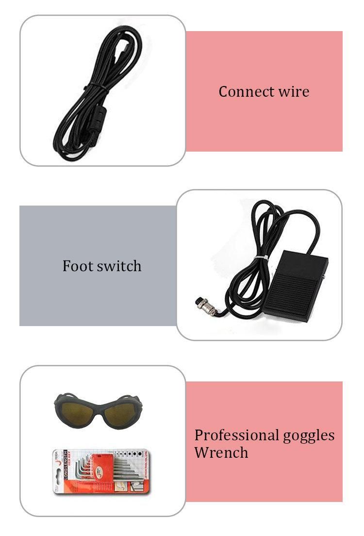 20W 50W Fiber Laser Marking Machine for Metal Steel Aluminum Copper Plastic Wood Acrylic Leather