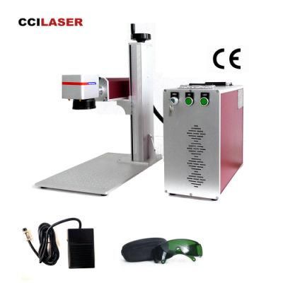Fiber Metal Laser Engraver Machine Laser Printer for Aluminum Copper Steel Gold Silver Ring Jewelry Engraver 20W 30W 50W