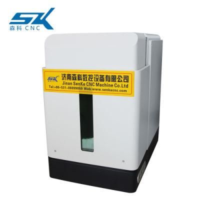 Mini Size Full Cover 20W 30W 50W Metal Nonmetal Fiber Laser Marking Cutting Machines