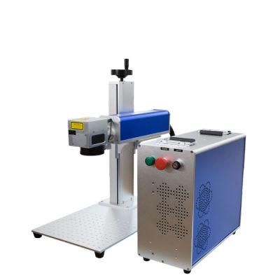 20W 150*150mm Fiber Laser Marking Machine Laser Engrave Metal &amp; Non-Metal