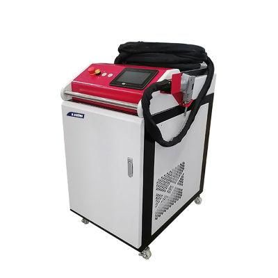 High Capacity Fiber Laser Cleaning Welding Machine 1500W for Distributing