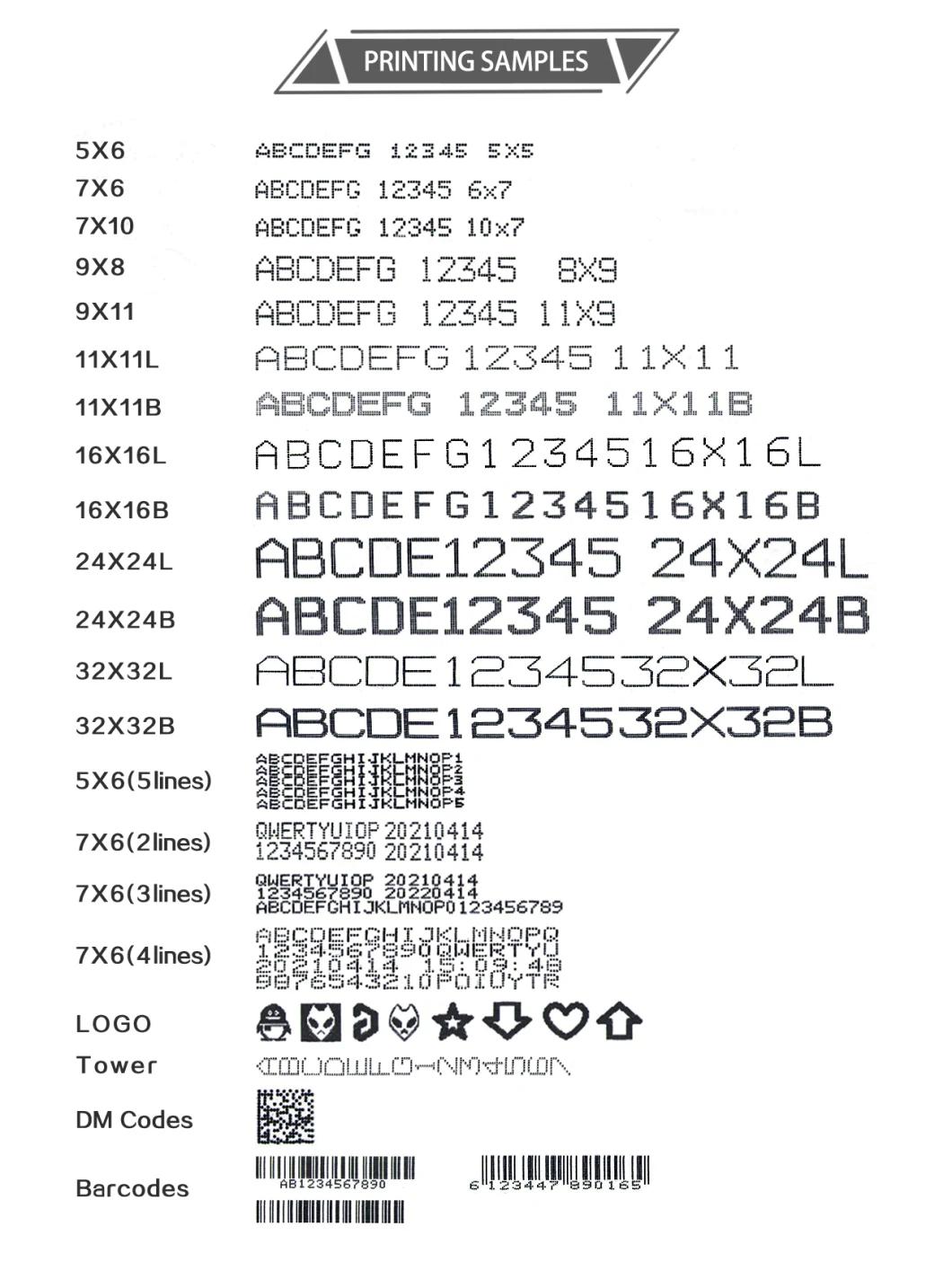 Docod Ome/ODM UV Laser Marking Machine 5W for Expiry Date Logo Flexible Packaging Machine/PE Material