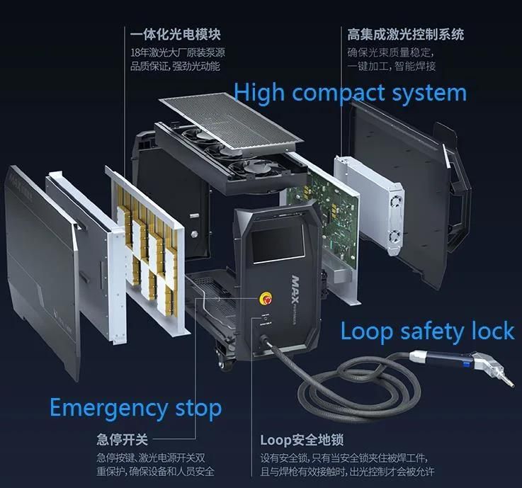 1500W Air Cooled Handheld Laser Welding Machine