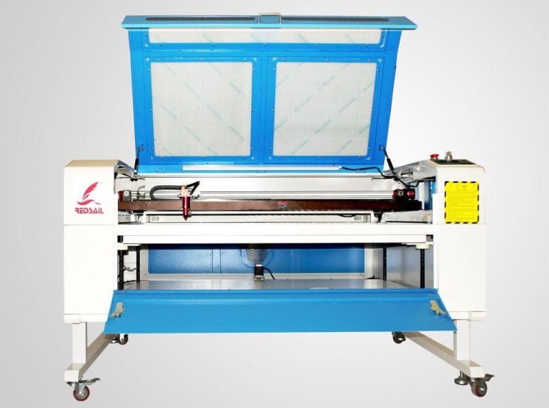 Redsail Factory Price Long Warranty 80W 100W 130W CO2 Laser Cutting Machine for Wood MDF Rubber Leather 1300mm*900mm