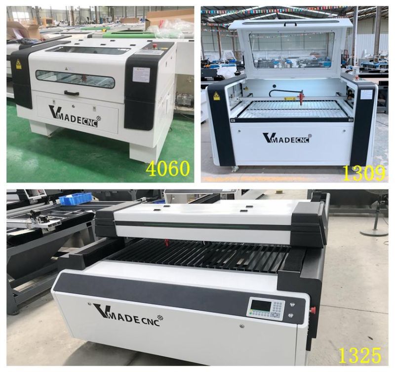 50W 60W 80W 100W Vlc6040 CO2 Laser Engraving Cutting Machine