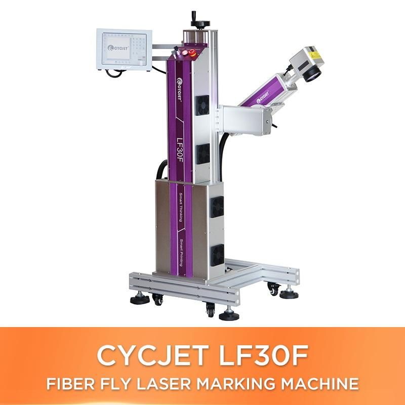 Cycjet Lf30f Fly Fiber Laser Marking Machine for Various Pipes