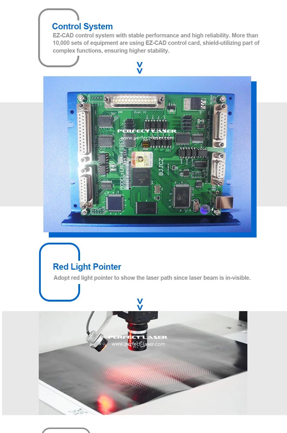 Deaktop Fiber Laser Marking Engraving Marking Machine for Metal