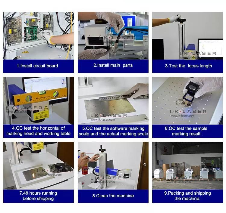 Fiber/CO2/UV Laser Engraving Machine 3D Printing/Laser Marker Machine/Engraving Equipment/Logo Printing Machine Marking Machine for Metal/Plastic/Wood