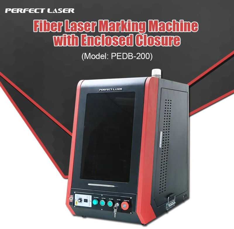 Hot Sale Enclosed Safety Laser Metal Ring Jewelry Laser Marking Machine