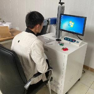 Laser Marking Machine 20W 30W Multicolor Metal Steel Laser Marker Plastic Oxidizing Aluminum Marking Black Color Laser Equipment
