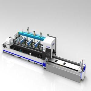 Three-Chuck Automatic Feeding Tube Laser Cutting Machine