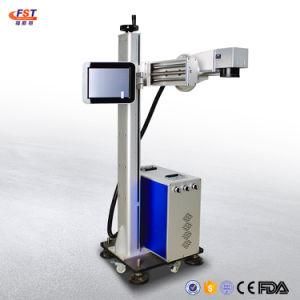 Fly Laser Marking Machine for Plastic Bag Caps