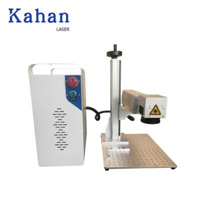 Portable Fiber Laser Marking Machine for Engraving Metal Stainless Steel Aluminum Silver Gold Ring