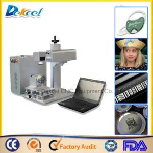 Fiber 20W/30W/50W CNC Portable Mini Metal Laser Marking Machine PE PVC Plastic Engraving