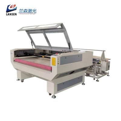 Hot Selling OEM Fabric Textile CO2 Laser Cutting Machine 1800*1000